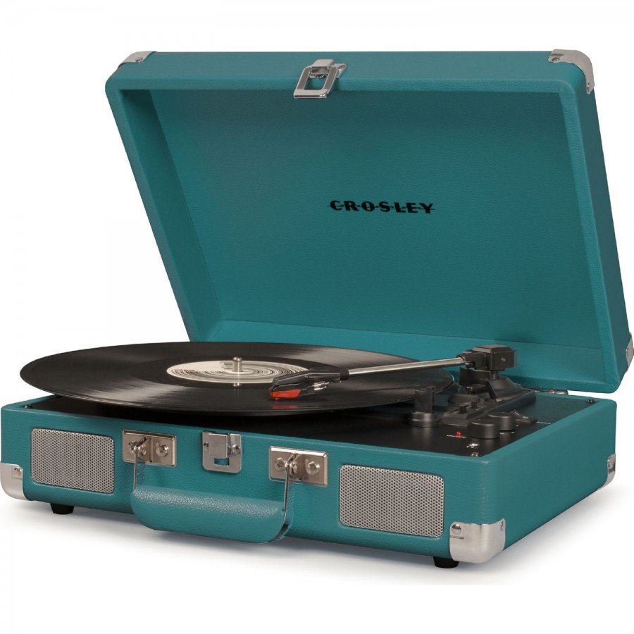 Ретро-проигрыватель Crosley Cruiser Deluxe Teal, CR8005D-TL