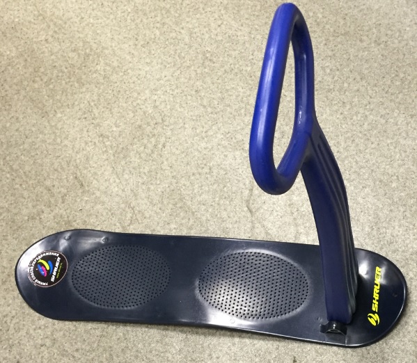 SKI-SKR Самокат-сноуборд SKRUER board (черный/синий)