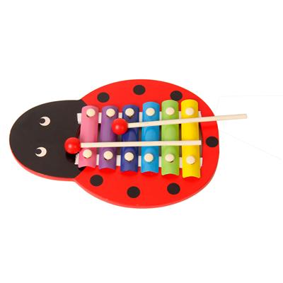 A-192 Металлофон «Божья коровка» 27*19*3 см