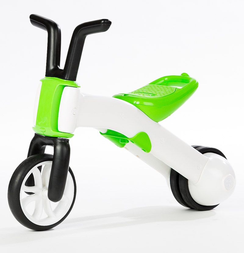 159529 Первый беговел-велобег для самых маленьких Chillafish Bunzi (для детей от 1-1,5 года) (Лайм)