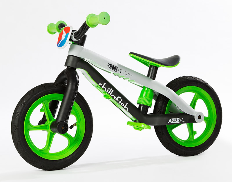 159523 Легкий детский беговел в стиле трюкового Chillafish BMXie (Бээмыкси)(зеленый)