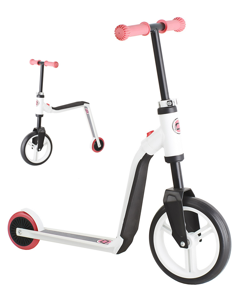 220887 Детский беговел-самокат трансформер Scoot&amp;Ride Highway Freak (розовый)