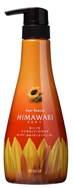 Бальзам для поврежденных волос Kracie Dear Beaute с растительным комплексом Himawari Premium EX, 500 мл