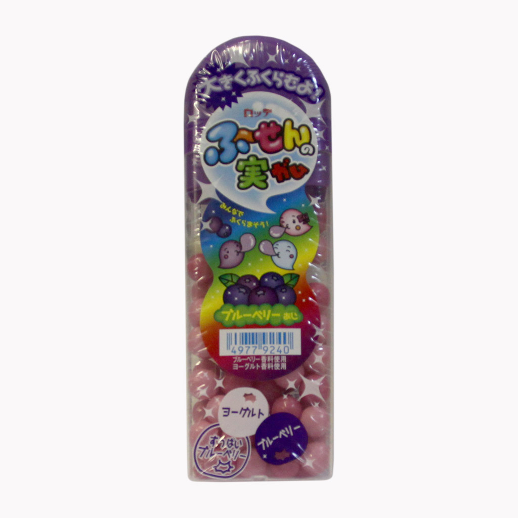 779240 Жевательная резинка со вкусом голубики "Фусэн-но ми" 35г