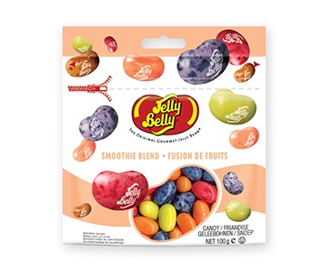 42007 Драже жевательное "Jelly Belly" ассорти smoothie blend 100г пакет