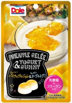 121796 Мармелад жевательный DOLE Ананас и йогурт, 40 г