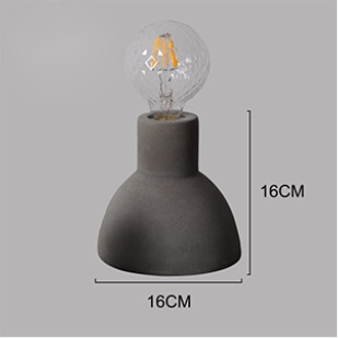 2021B Светильник настольный - Модель 3 - бетон