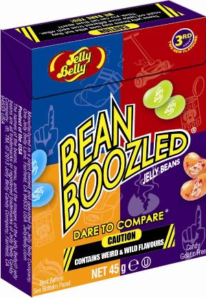 79904 Драже жевательное "Jelly Belly" ассорти Bean Boozled 45г коробка