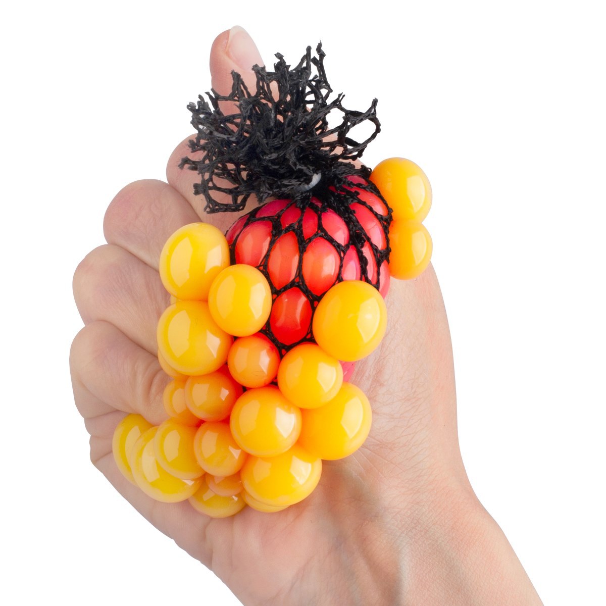 STB002 Стрессбол "Жмяка Мини"  (красный/желтый)