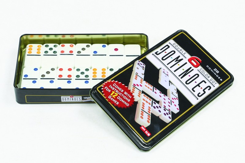 LF19230 Игра настольная "Цветное Домино"