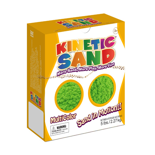 Waba Fun 150-703, Песок "Kinetic Sand" 2,27 кг (зеленый)