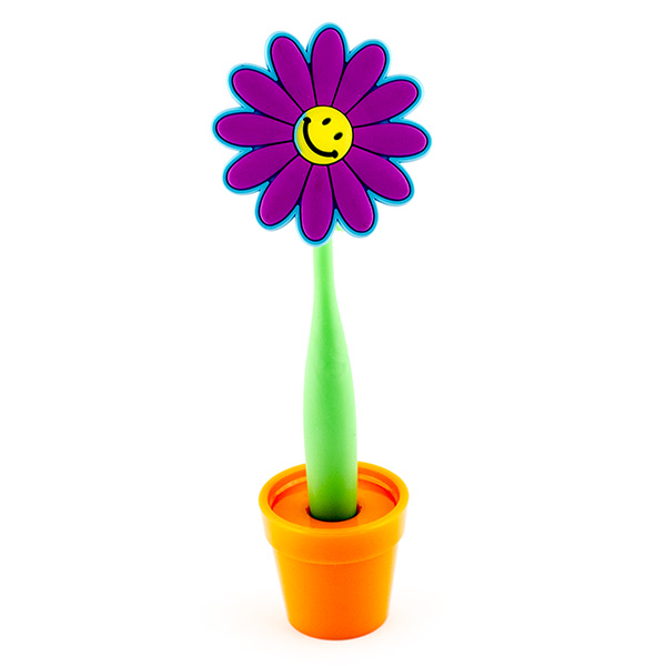 CBS001-001P01-96208 Ручка Цветок мал. (фиолетовый)