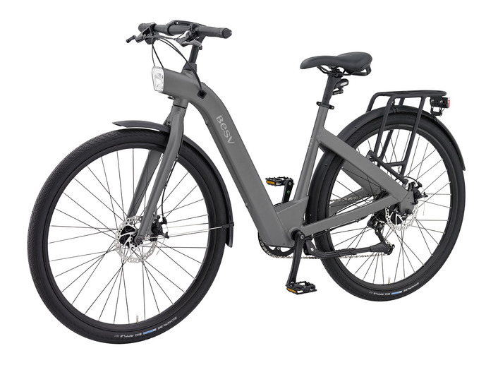 20011B(CF-1RM) Электровелосипед BESV CAT CF-1RM 250вт Задний мотор (серый)