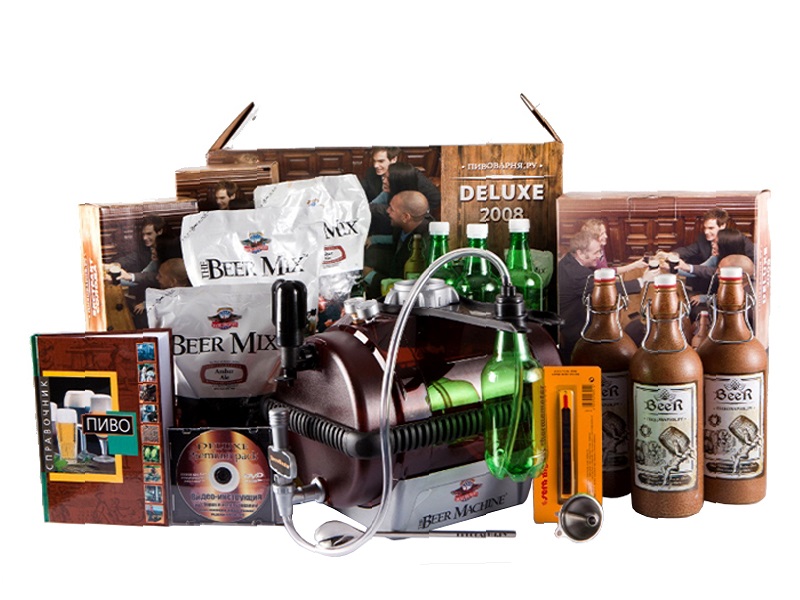 000007 Домашняя мини-пивоварня BeerMachine DeLuxe 2008 Expert