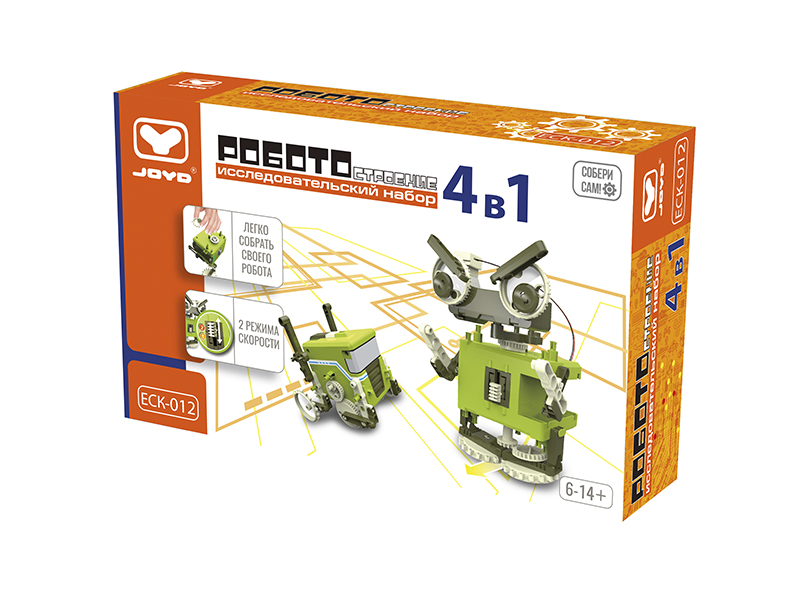 ECK-012 Исследовательский набор "Роботостроение - 4в1"