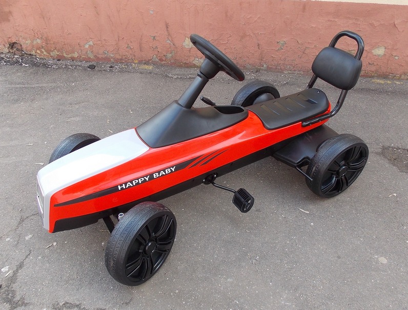 VM-TVRLL-01 Веломобиль TVL Rally 01 (красно-черный)