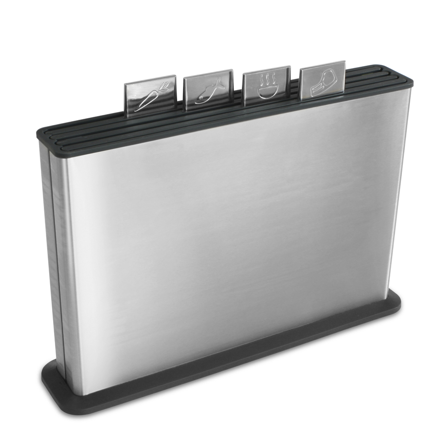 95001 Набор разделочных досок Index в стальном кейсе Коллекция 100