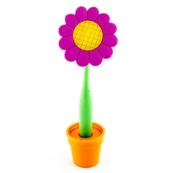 CBS001-001P01-96216 Ручка Ромашка (сиреневый)