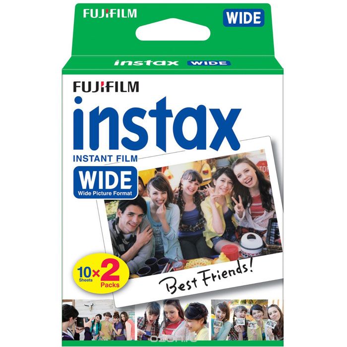 16385995 Фотопленка COLORFILM INSTAX WIDE GLOSSY 10/2PK