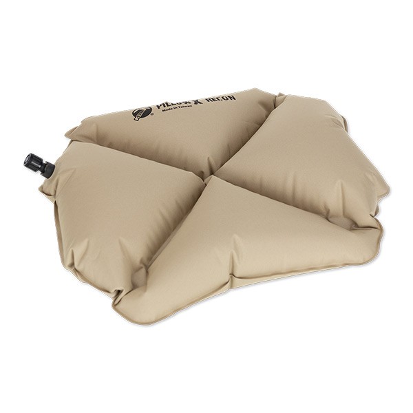 12PXCy01C KLYMIT Надувная подушка Pillow X Recon, песочная