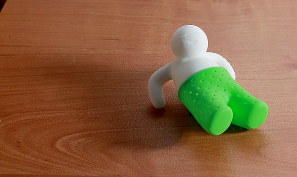 LF001-023Q50-96572 Ситечко для чая Господин Чайковский (зеленый)