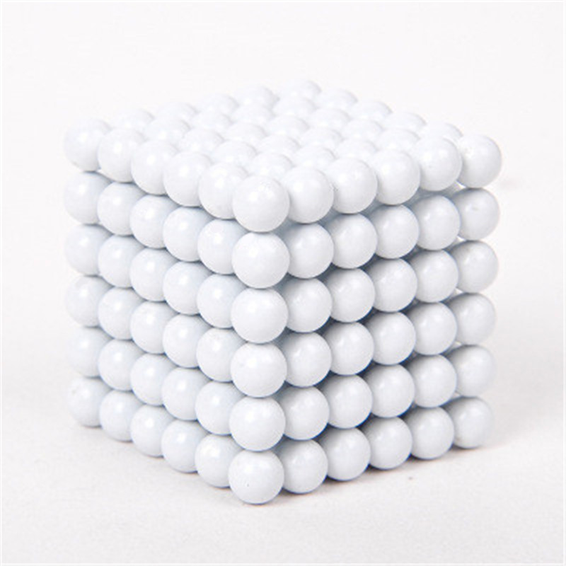 Неокуб  5 мм, 216 деталей, белый