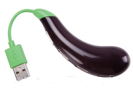 LF19260 USB-разветвлитель "Баклажан"