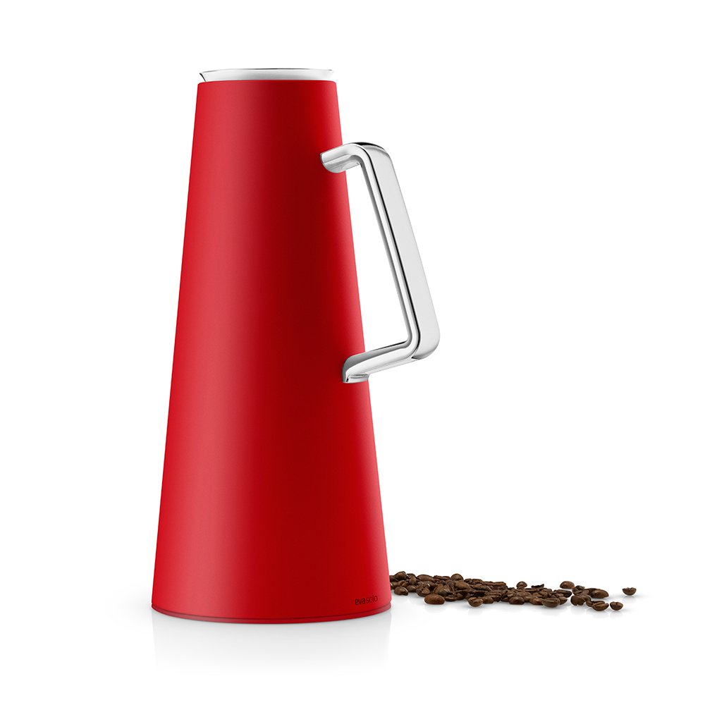 502907 Термокувшин с индикатором температуры 1 л (красный)