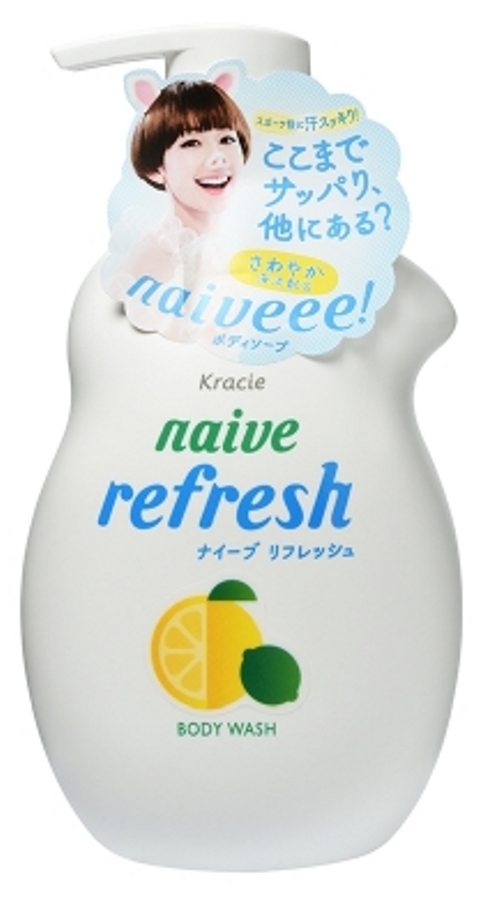 Мыло для тела жидкое Kracie Naive с ароматом цитрусовых, 530 мл