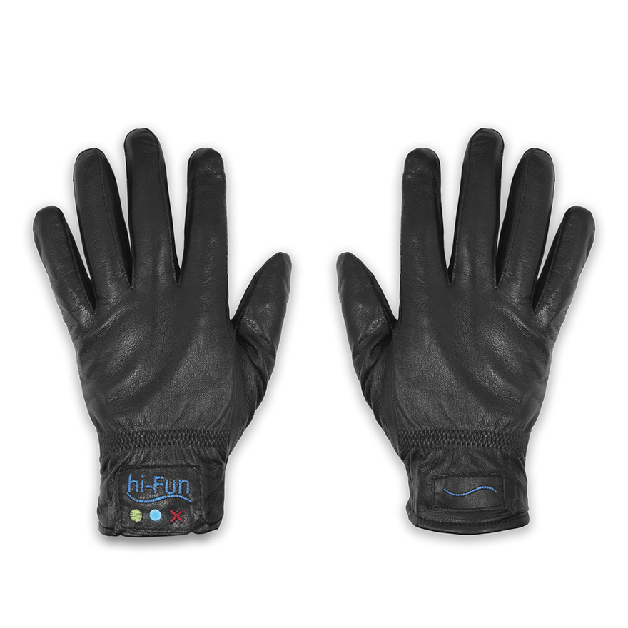 hi-Call Leather Bluetooth-перчатки, размер XL (черный)