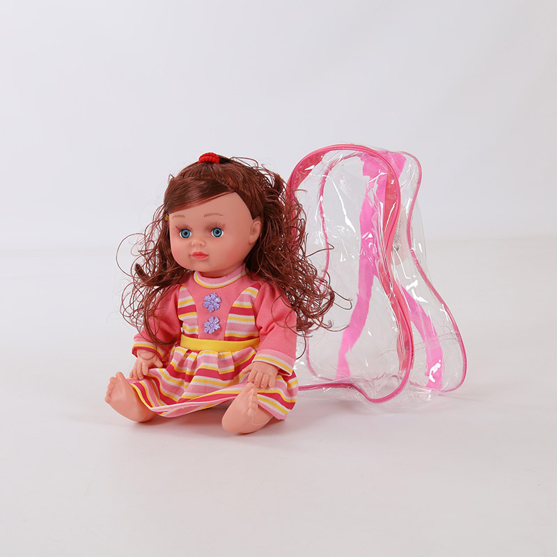 KY6685-41 Кукла в рюкзаке ПВХ, 32 см