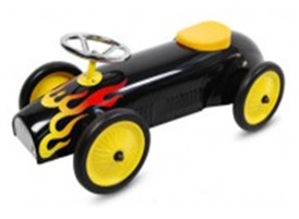 PM-TVSM-001-BLACK Машинка-каталка (велобег) "TVL Small" (черный)