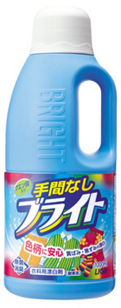 Отбеливатель Lion Bright для деликатных тканей, 1л вывод