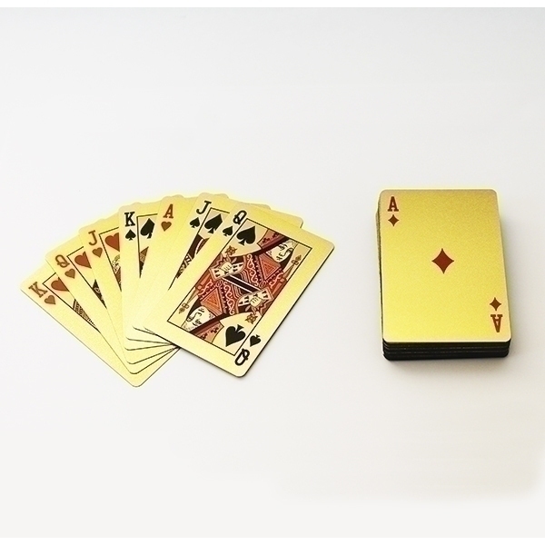 CBS001-018H6-95257 Карты игральные Евро,золотой