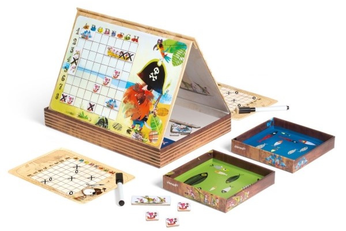 J02835 Игра настольная "Морской бой" магнитная