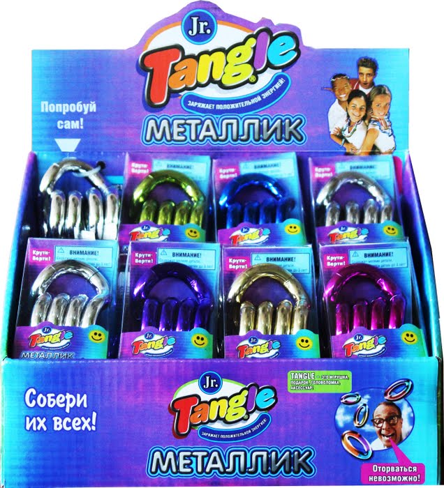 126 Tangle металлик в ассортименте