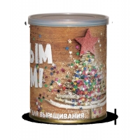 414624 Растение в банке С Новым годом! Ель новогодняя, набор для выращивания