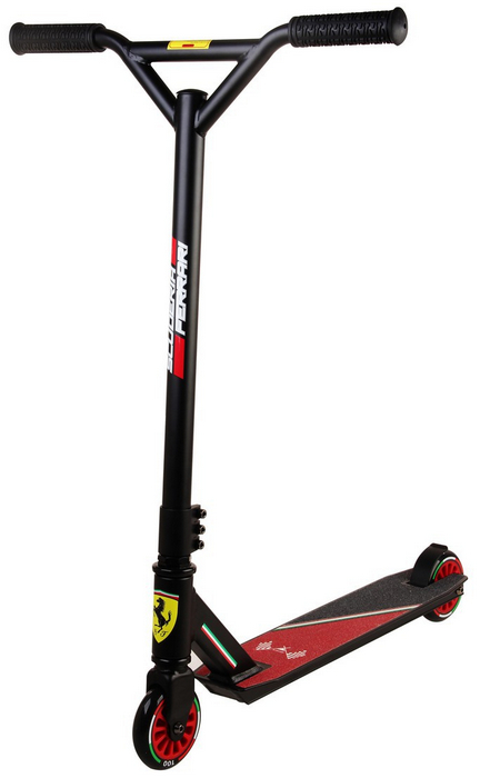 FXA-50BLACK САМОКАТ FERRARI STUNT SCOOT (черный)